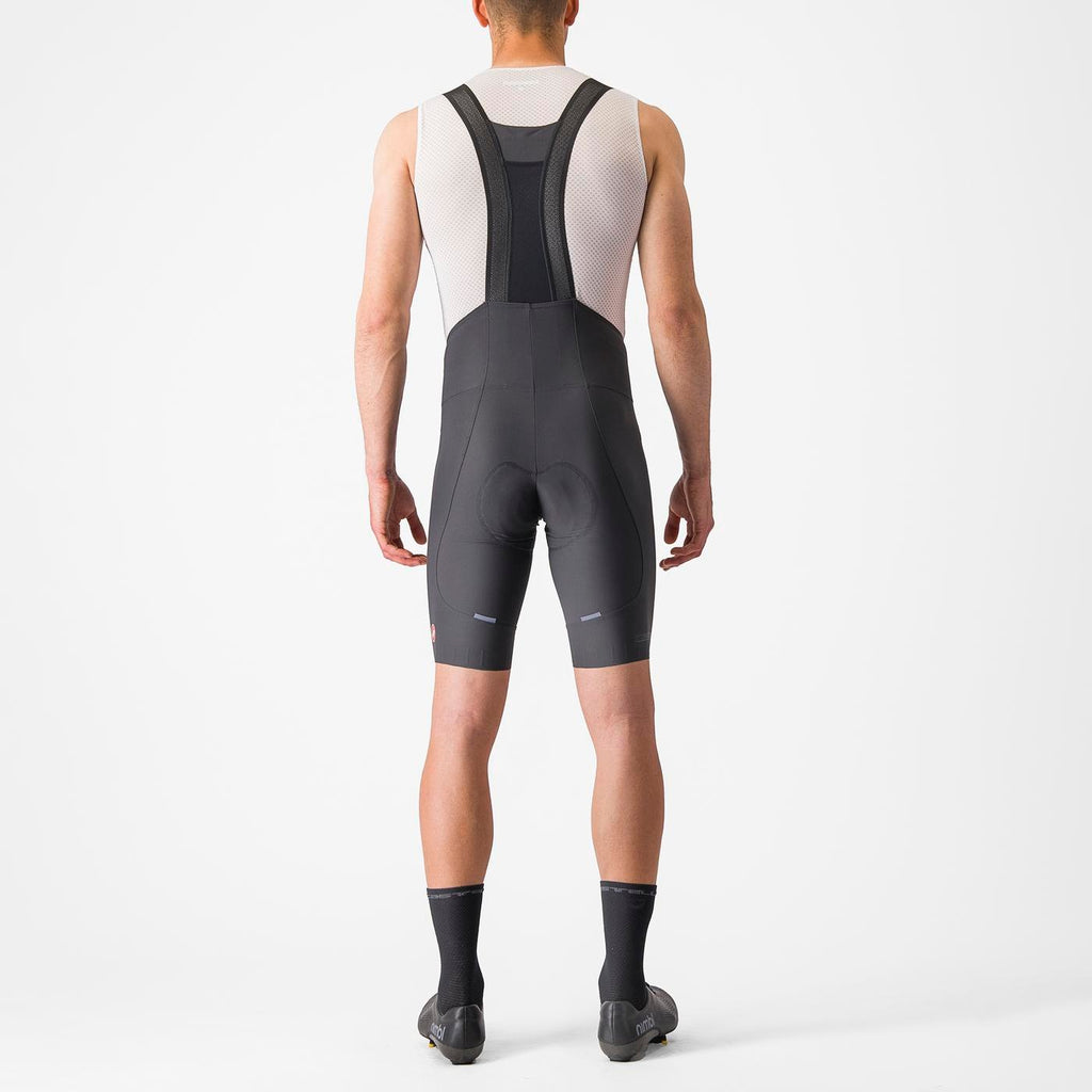Calza ciclismo Castelli Espresso Bibshort gris oscuro, rendimiento superior con despacho nacional desde SERJAF