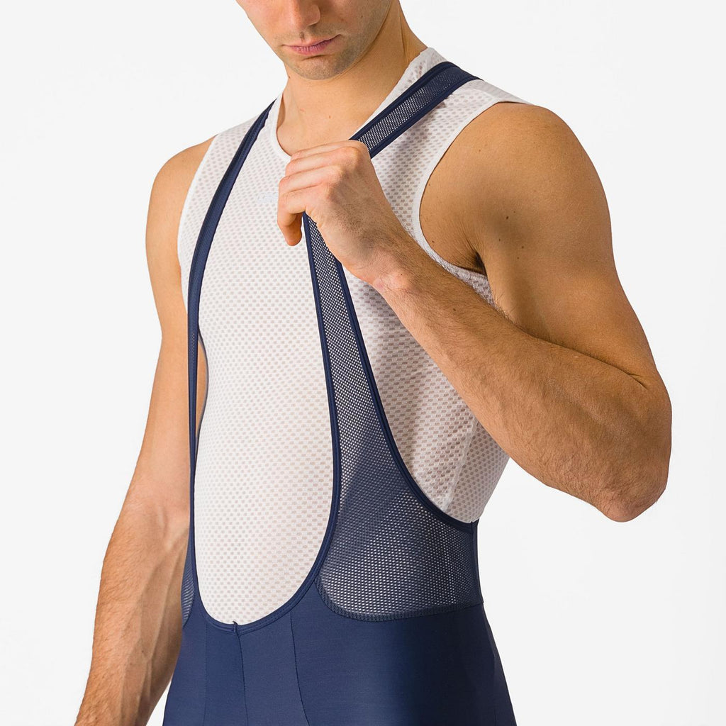 Calza Castelli Entrata 2 Bibshort Azul despacho a todas las regiones de Chile