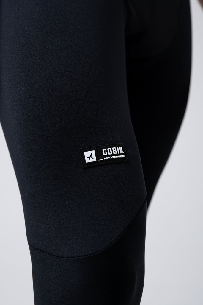 CALZA LARGA INVIERNO CICLISMO GOBIK SUBZERO HOMBRE BLACK K10