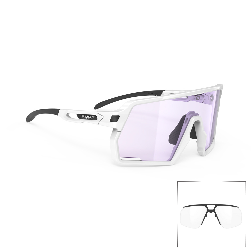 Gafas Rudy Project Kelion con lentes fotocromáticos, perfectas para condiciones cambiantes.