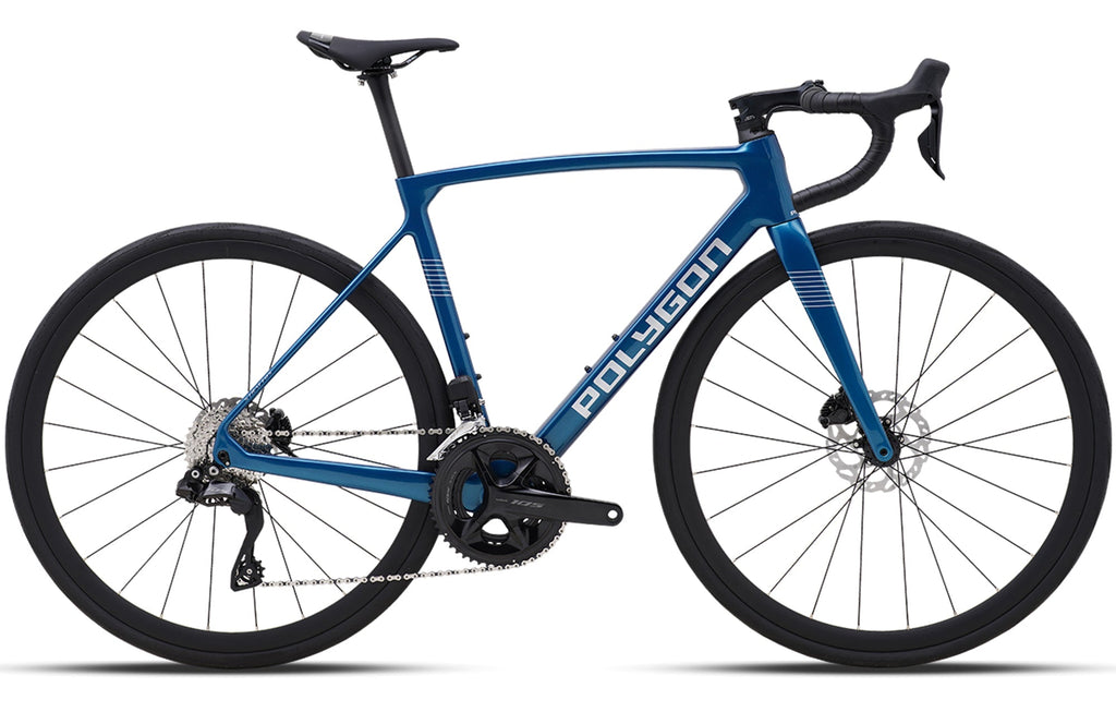 Comprar Bicicleta Ruta Polygon Strattos Carbon S7X Azul con 105 Di2 de 12 velocidades