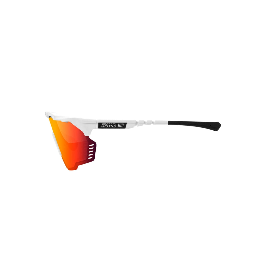 Lentes Scicon Aeroshade Kunken, diseñados para ciclistas de alto nivel que buscan máximo rendimiento. Disponibles en SERJAF Cycling.
