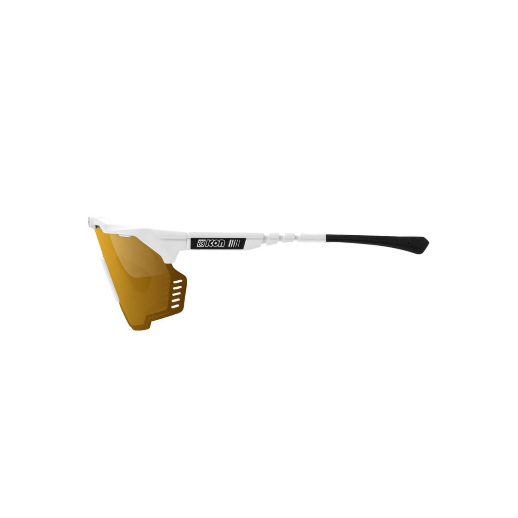 Lentes Scicon Aeroshade Kunken, diseñados para un campo de visión panorámico y una comodidad superior. Disponibles en SERJAF Cycling.