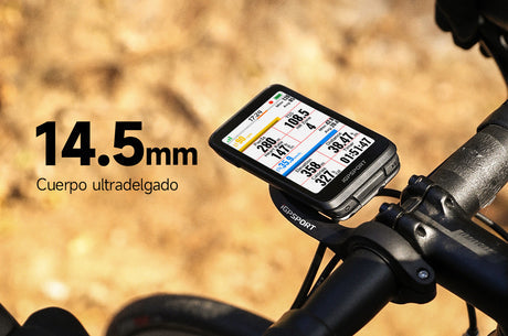 Ciclocomputador iGPSPORT BiNavi Pantalla Táctil grosor