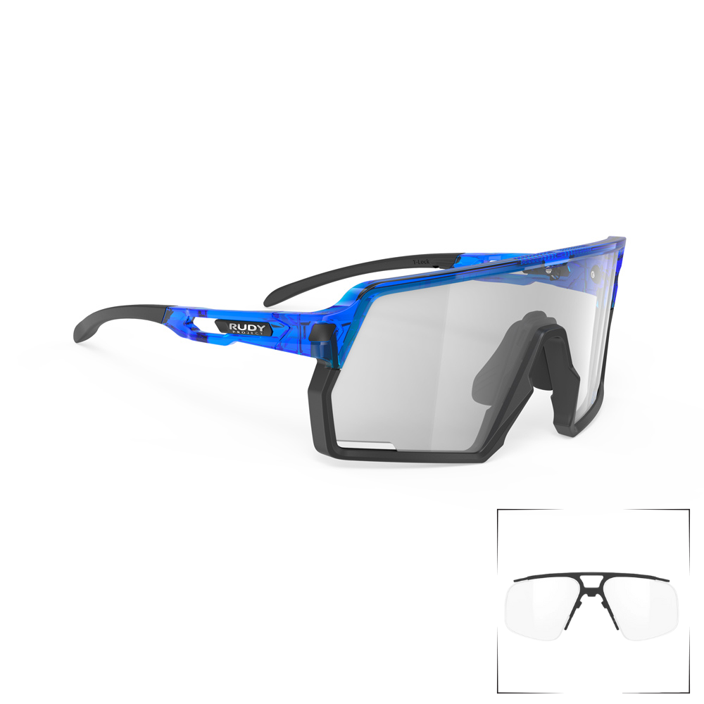 Gafas Rudy Project Kelion fotocromáticas con lentes intercambiables para rendimiento superior.