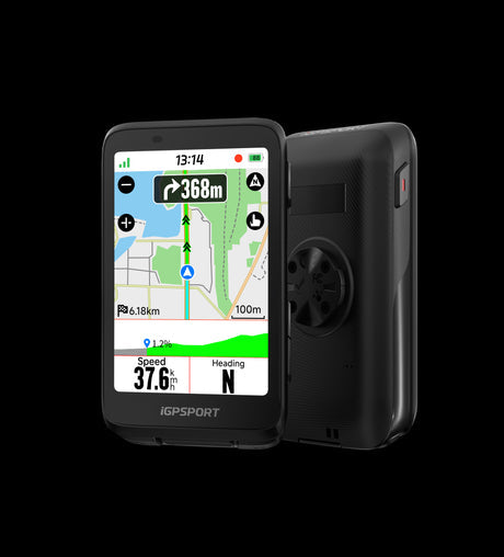 Ciclocomputador iGPSPORT BiNavi Pantalla Táctil con mapa
