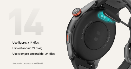 Reloj Deportivo Inteligente GPS iGPSPORT LW10 pila