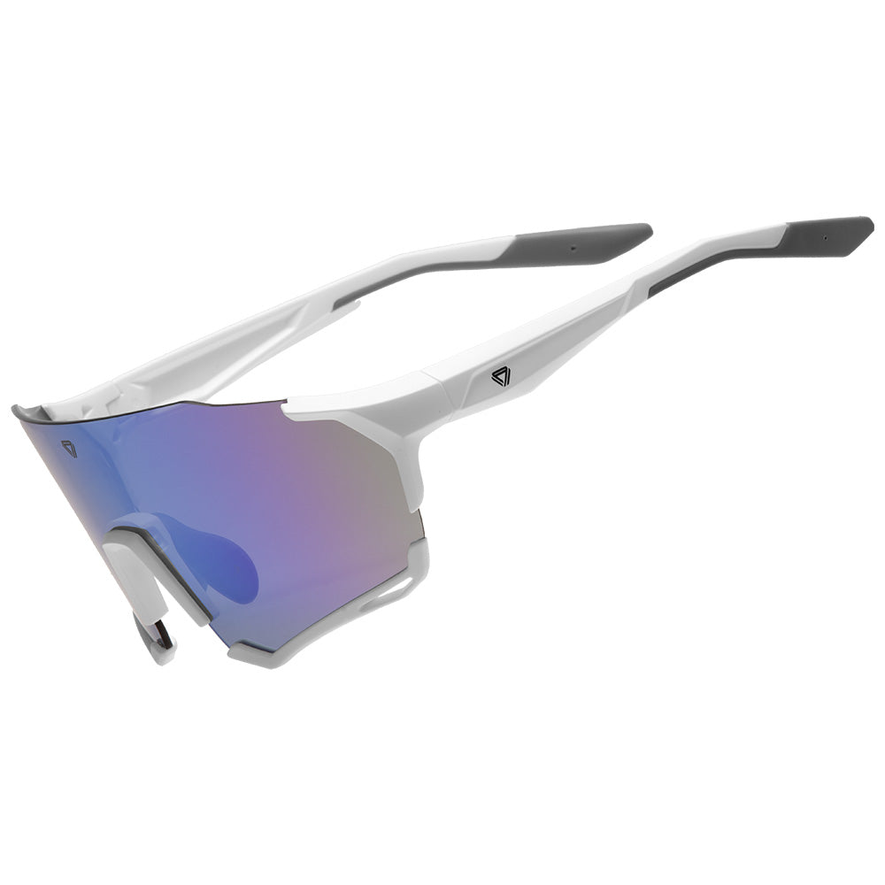 Comprar Lentes Deportivos GW Faster Marco Blanco Lente Azul envío a todo Chile