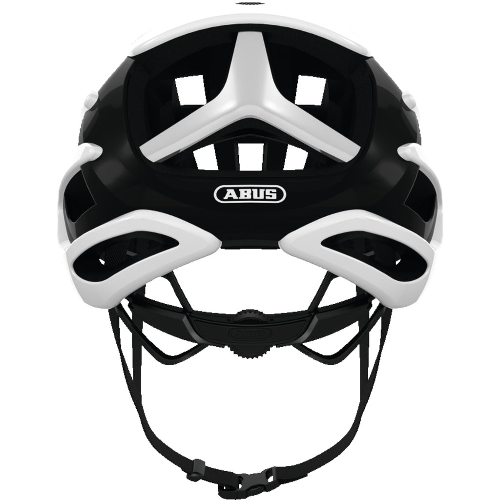 Ver Parte Trasera Casco Abus Airbreaker Blanco Polar