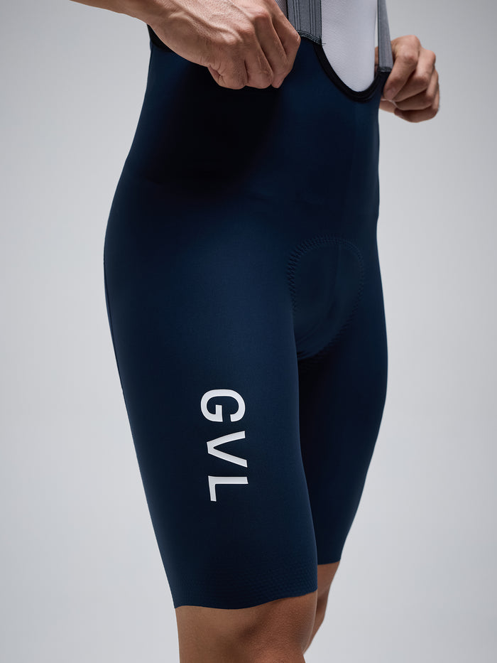 calza Givelo Lacefly 2.0 navy con ajuste aerodinámico y costuras duraderas, representante oficial SERJAF Cycling en La Dehesa con envío a todo Chile