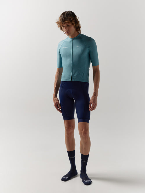 Tricota Elegante Ciclismo Unisex Givelo Essentials Teal Noise