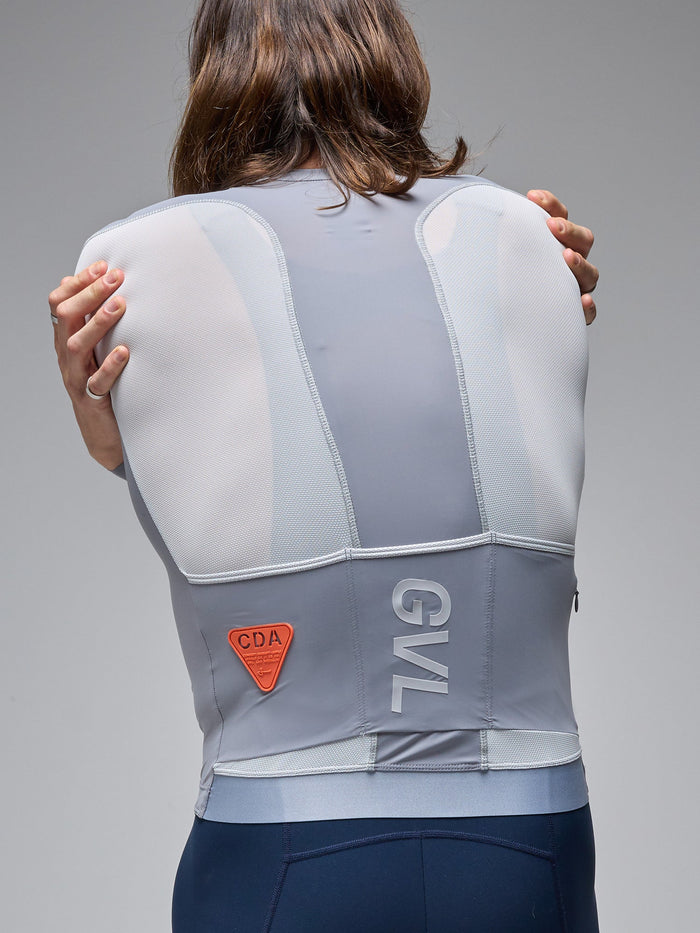 Comprar Tricota ciclismo manga larga Givelo C.D.A LS Ice, tejido italiano ultraligero y panel trasero Cordura®, distribuido por SERJAF Cycling en Lo Barnechea