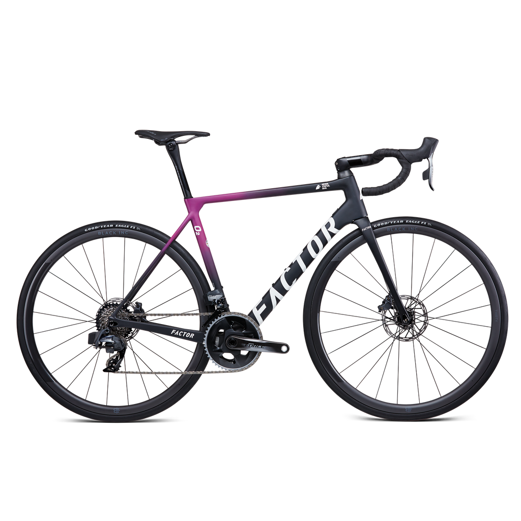 Bicicleta Factor O2 Con SRAM Force Midnight Pink