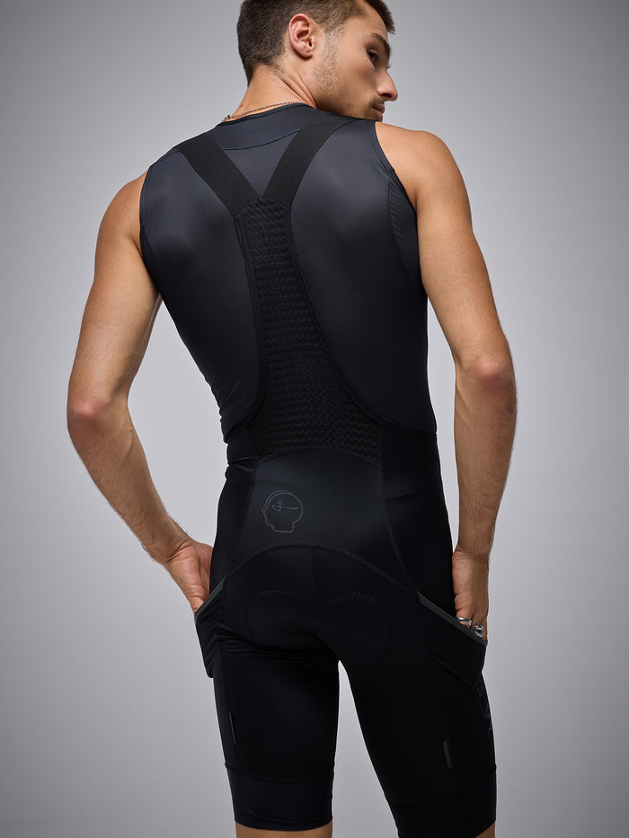 Calza Givelo ESSNTL CARGO Hombre Negra para ciclismo