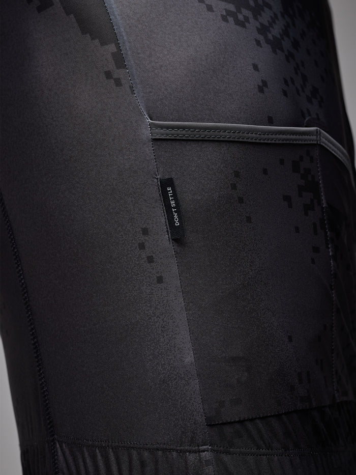 Detalle bolsillos Tricota Ciclismo Unisex Givelo ESSNTL PIXEL Negra