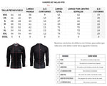 Guia tallas Polera MTB Unisex Manga Larga Go Rigo Go! GRG! 