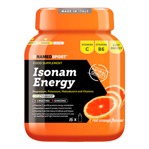 Isotónica Isonam Energy 480g Sabor Naranja Namedsport