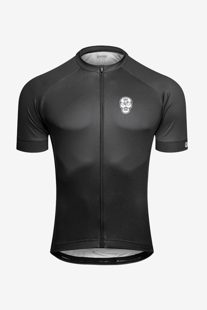Tricota Go Rigo Go KM50 negra clásica para ciclismo recreativo, fit relajado y diseño unisex
