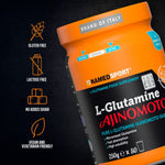 Dosis Glutamina Ajinomoto 250g NAMEDSPORT Libren Glputen Vegana