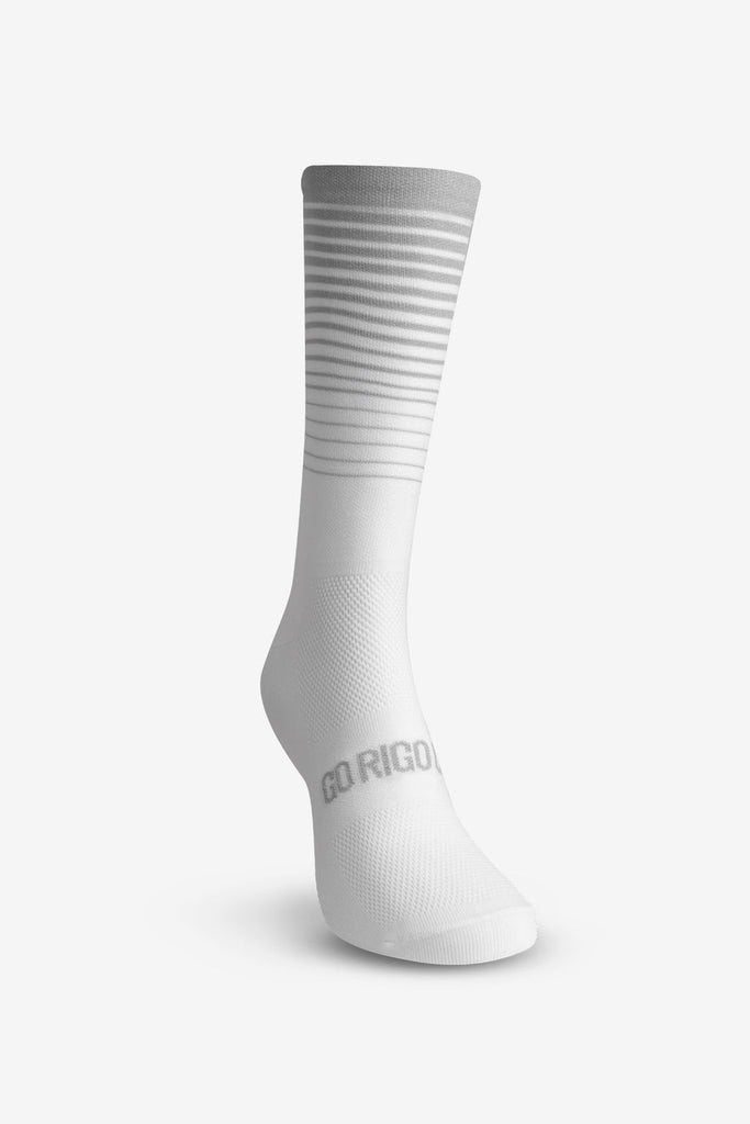 Calcetines Blancos Ciclismo Go Rigo Go KM50 Hightech Alpe