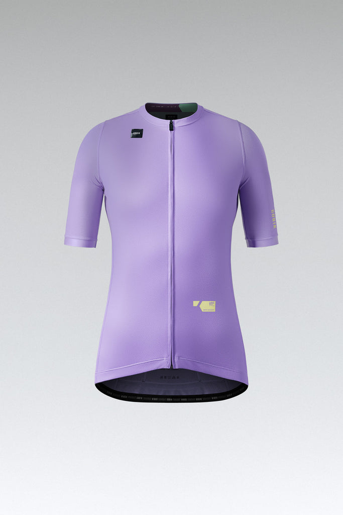 Tricota Gobik Stark Mujer Iris en color fucsia con detalles reflectantes en Serjaf Cycling Chile
