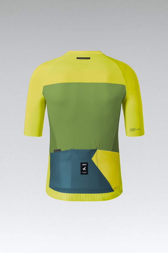 Detalles de la Tricota Gobik CX Pro 3.0 color verde, diseño unisex