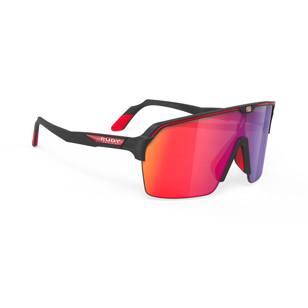 Lentes deportivos Rudy Project Spinshield Air con almohadillas nasales antideslizantes.