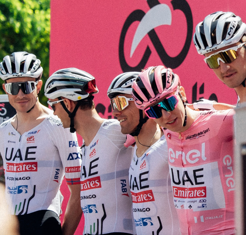 Lentes Scicon Aeroscope Sunglasses Pink Fluo (Giro D´Italia Special Edition) UAE Team Ciclismo