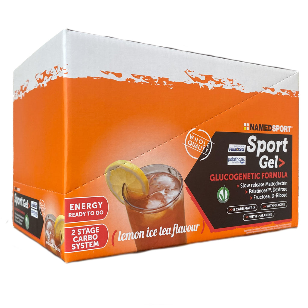 Gel Named Sport Caja 32 unidades lemon ice tea