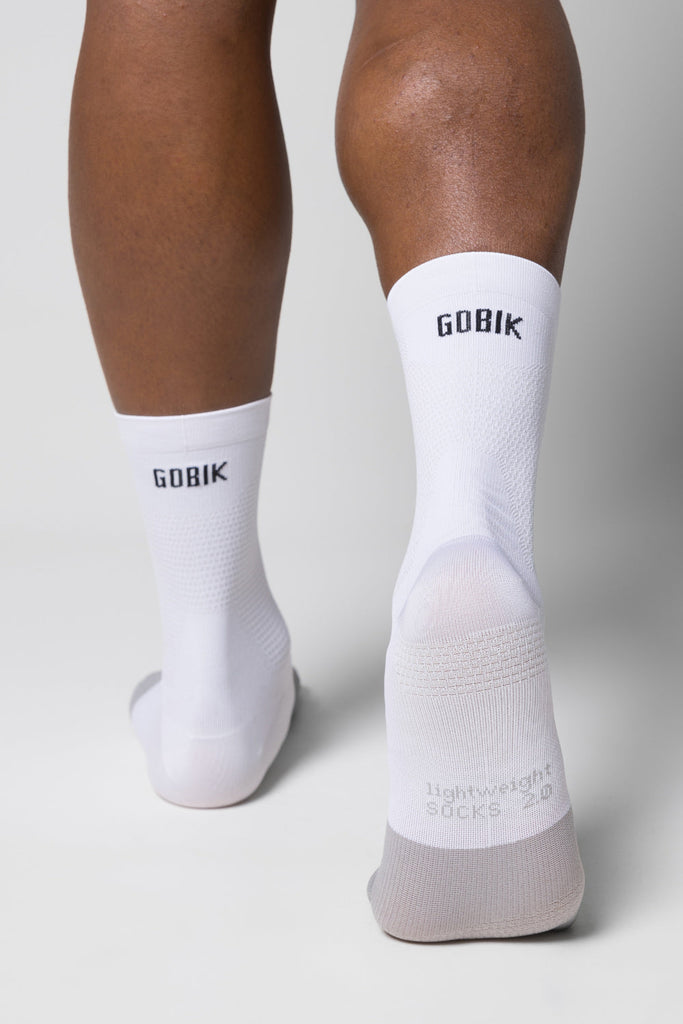 Comprar Calcetines Gobik lightweight 2.0 unisex salt color blanco