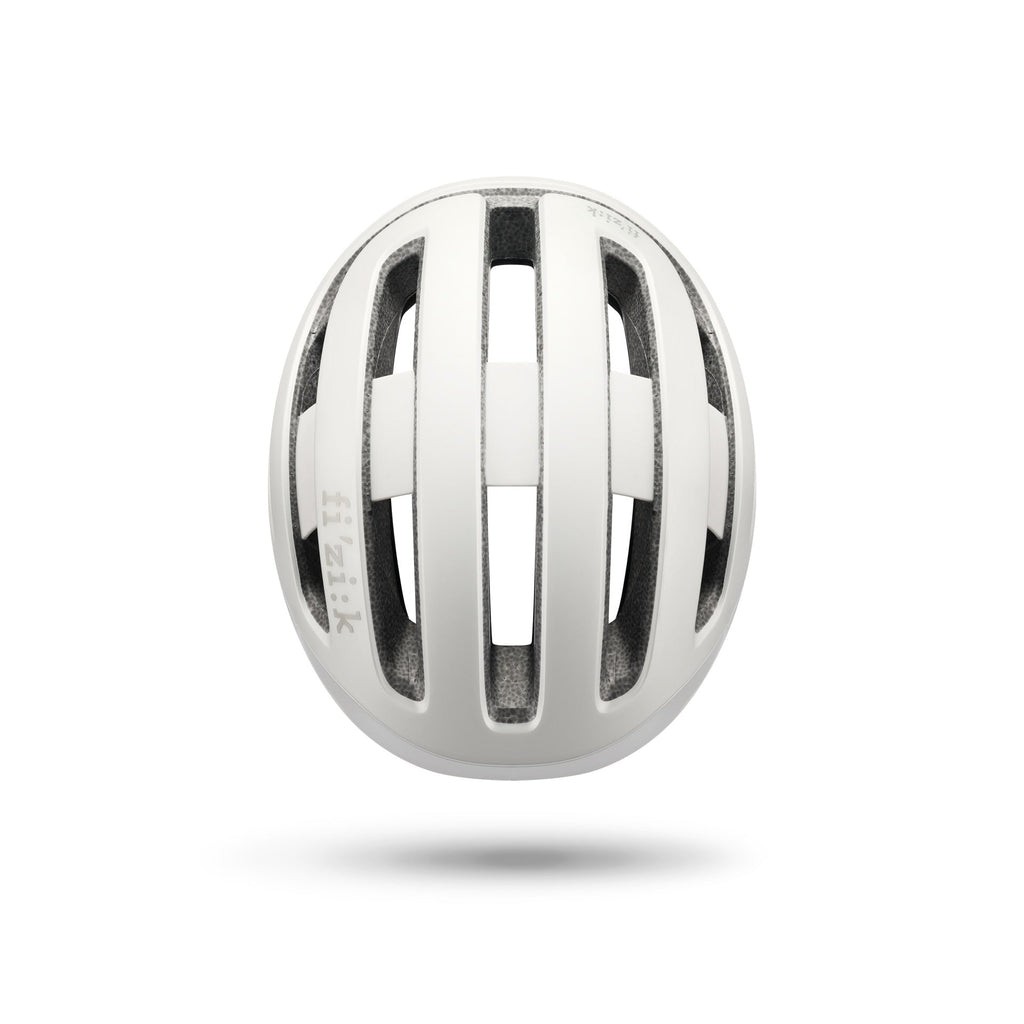 Casco Fizik Kudo White con ventilaciones superiores 