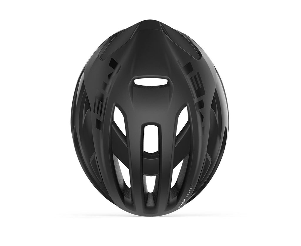 Casco Ciclismo Profesional MET Rivale MIPS Negro Mate