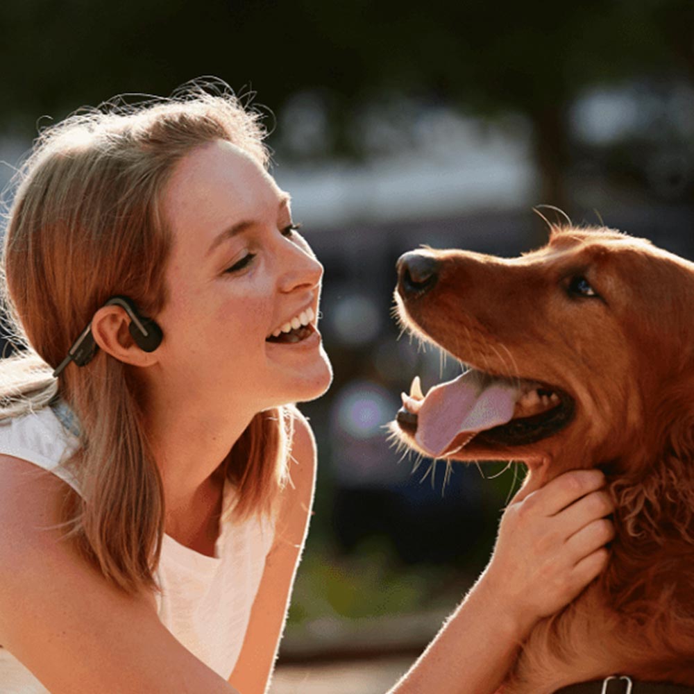 Audifonos Running Bluetooth Shokz OpenMove Gris