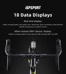 Ciclocomputador GPS iGPSPORT iGS10 Datos