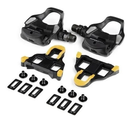 Pedales Para Ruta Shimano con Calas