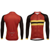 Tricota Ciclismo Manga Larga GW Clásica Roja