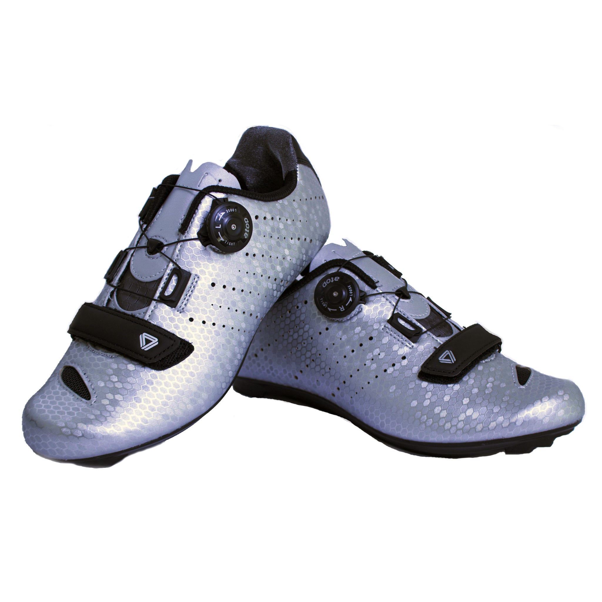 Zapatillas Ciclismo Ruta GW Una Boa Color Plata SERJAF Chile