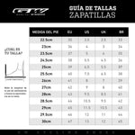 Tabla de Tallas Zapatos Ciclismo GW SERJAF Cycling Chile