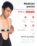Kit iGPSPORT iGS50 con Banda Cardiaca